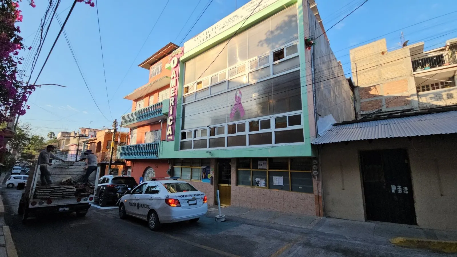 Balean clínica del alcalde de Chilpancingo, Gustavo Alarcón Herrera