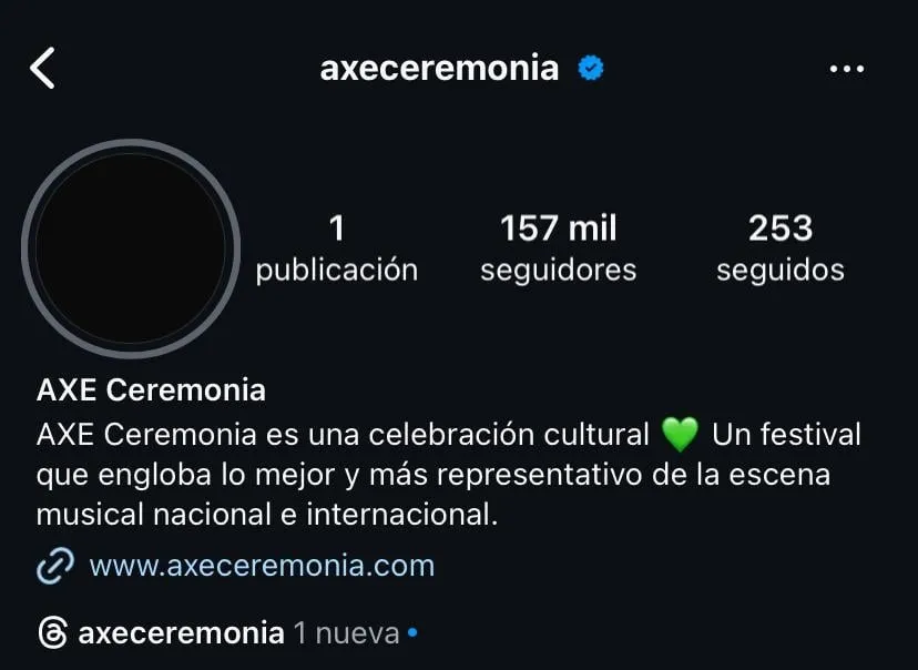 AXE Ceremonia “apaga” sus redes a dos días de la muerte de fotógrafos durante el festival