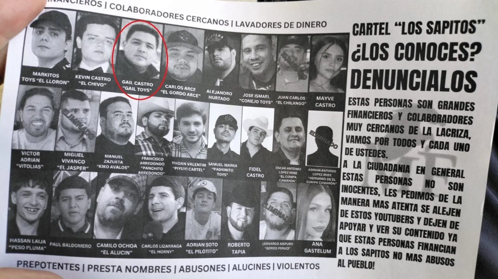 Ejecutan en Ensenada a Gail Castro, hermano del influencer Markitos Toys (Video)