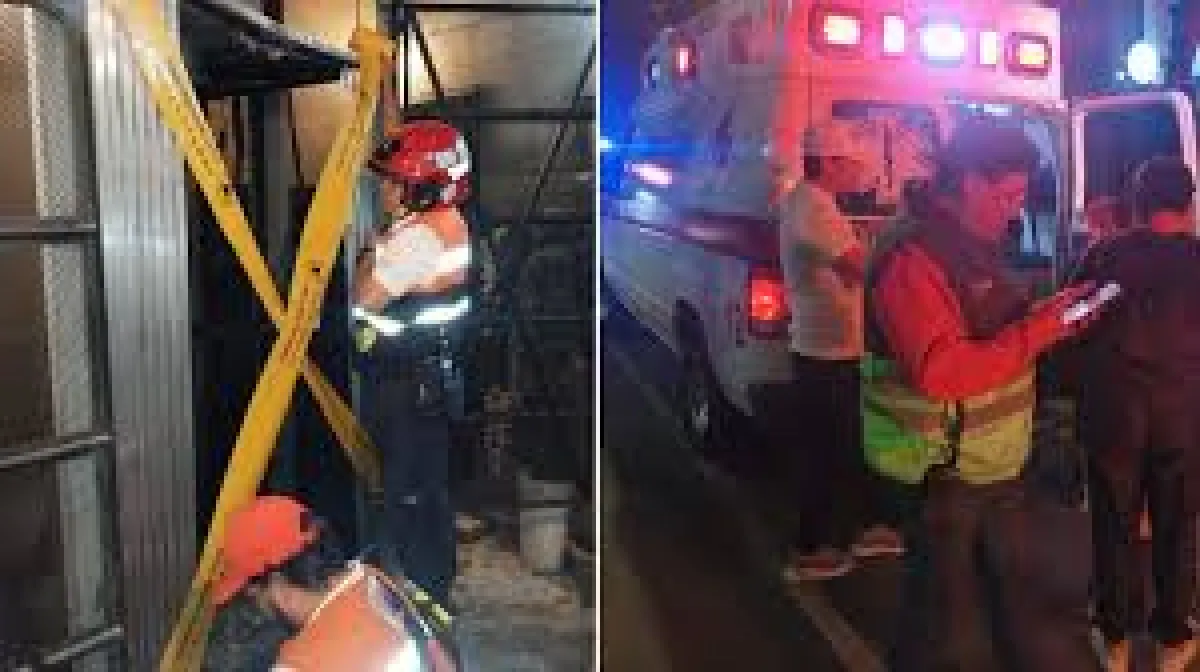 Cae elevador en La Condesa