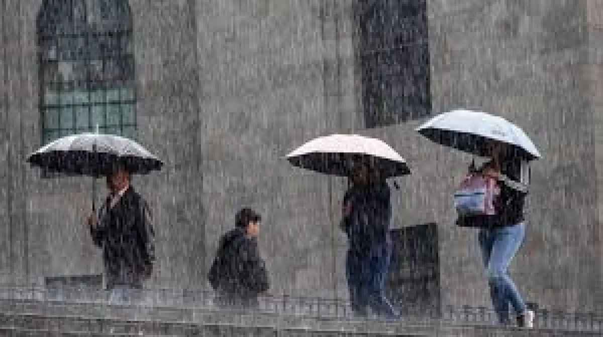 Lluvias intensas y granizo azotan este lunes 29 de septiembre a varios estados de México
