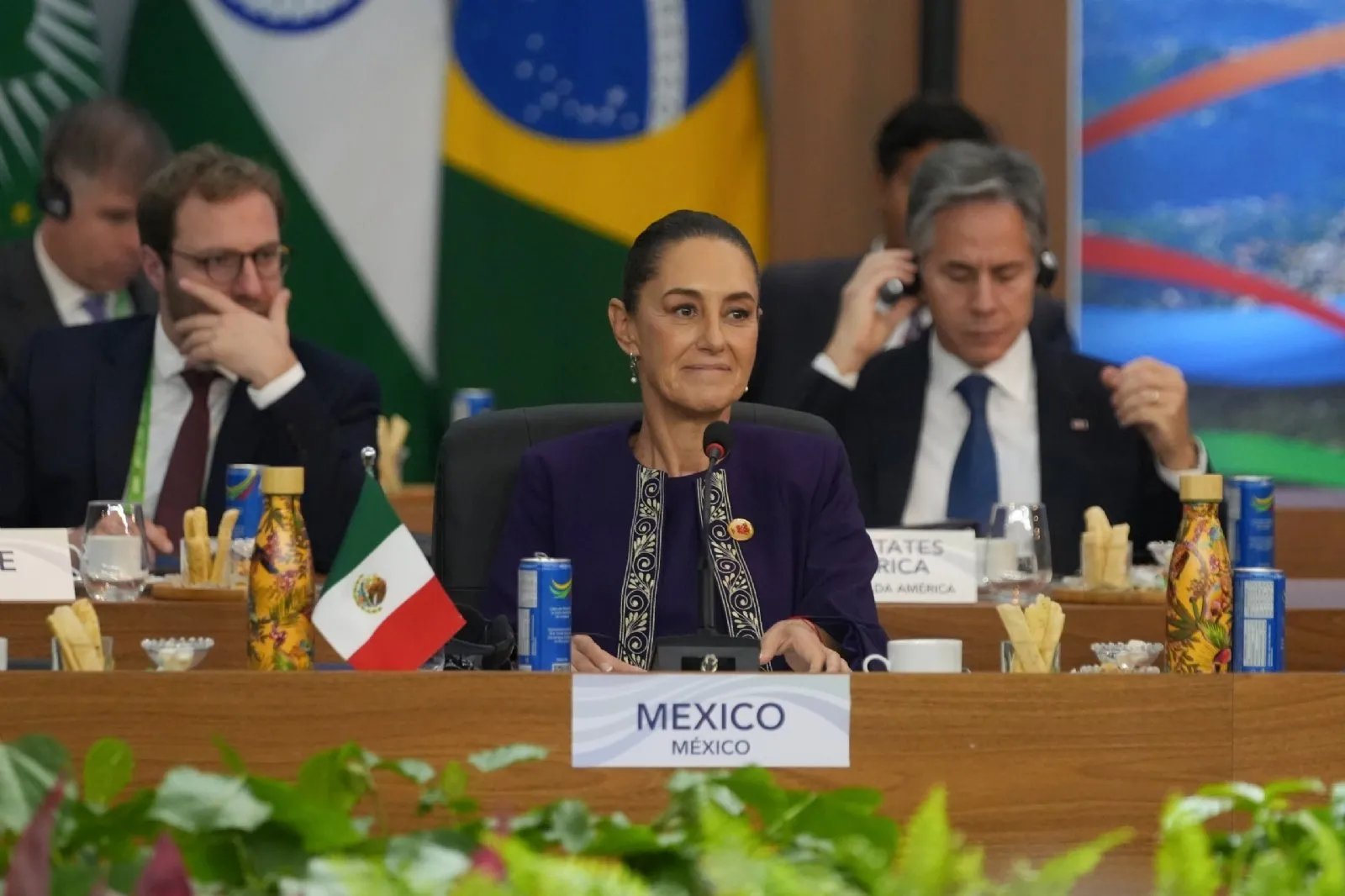 Cumbre G20: Sheinbaum y Boric coinciden en generar sociedades “más justas e inclusivas”