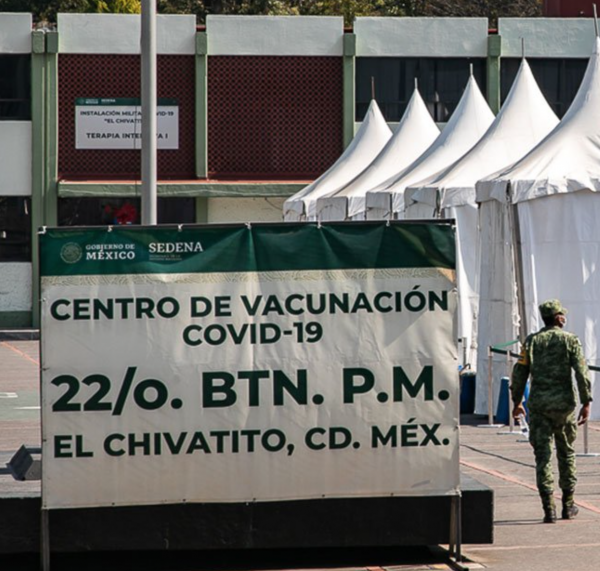 Jornada de vacunación contra Covid  suspendida en centros de Sedena