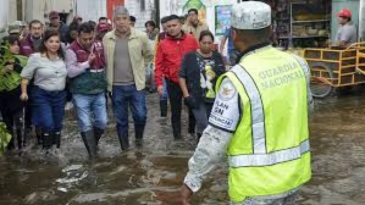 Clara Brugada anuncia medidas de atención tras inundaciones en Iztapalapa