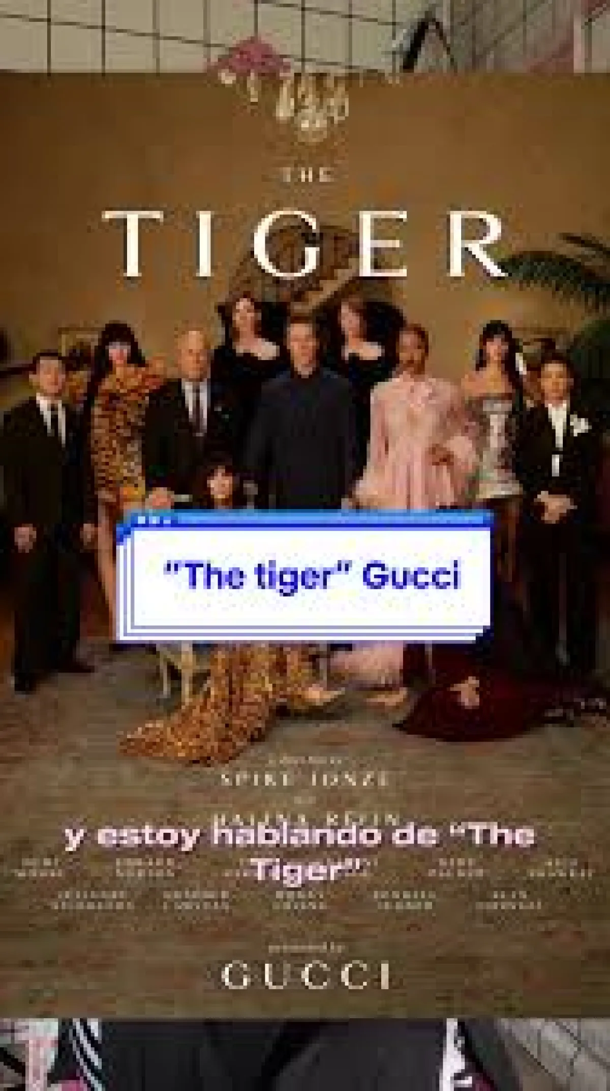 Gucci fusiona moda y cine en un fashion film satírico dirigido por Spike Jonze