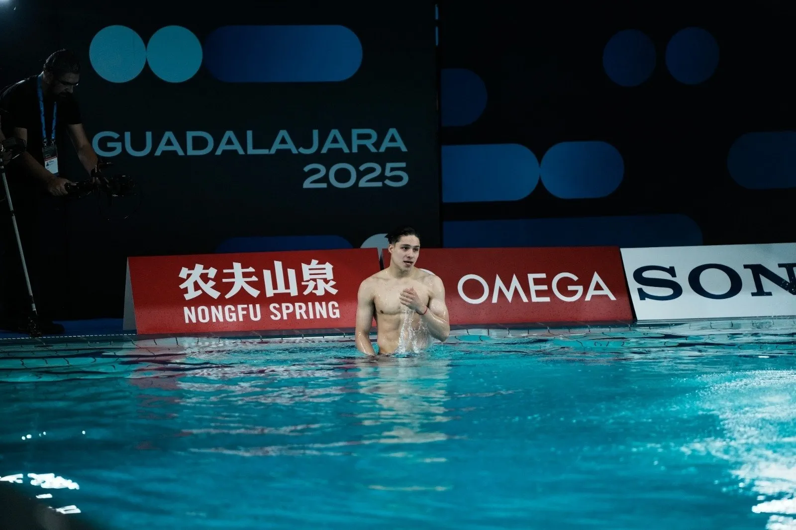 Osmar Olvera, doble medallista olímpico, se queda fuera de la final en Copa del Mundo de Clavados
