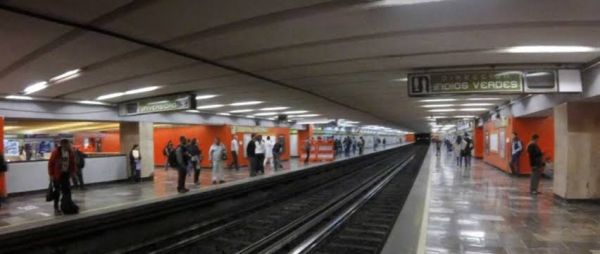 Detienen a sujeto que intento lanzar a su novia a las vias del MetroCDMX.