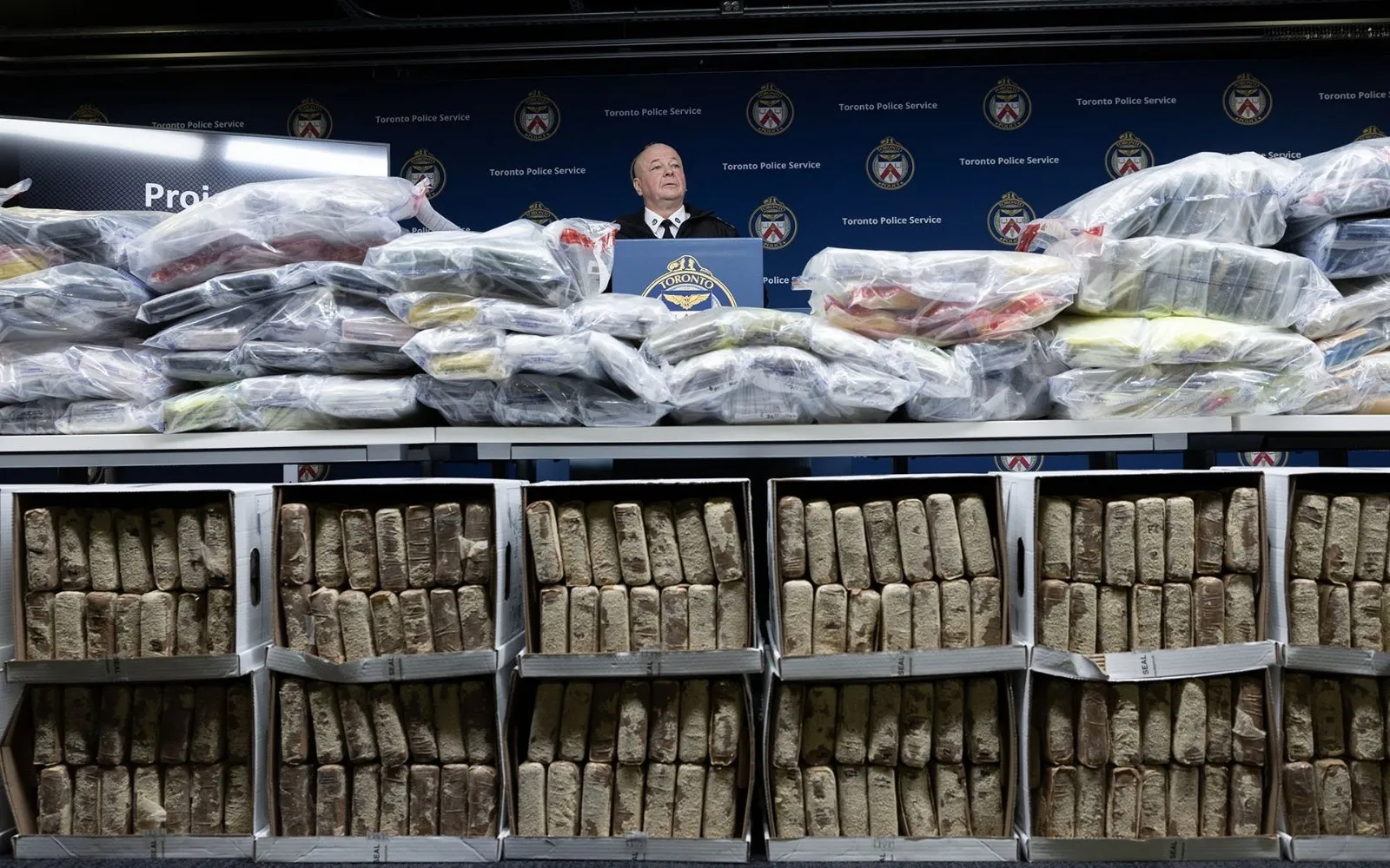 Canadá reporta decomiso histórico de cocaína ligada al CJNG