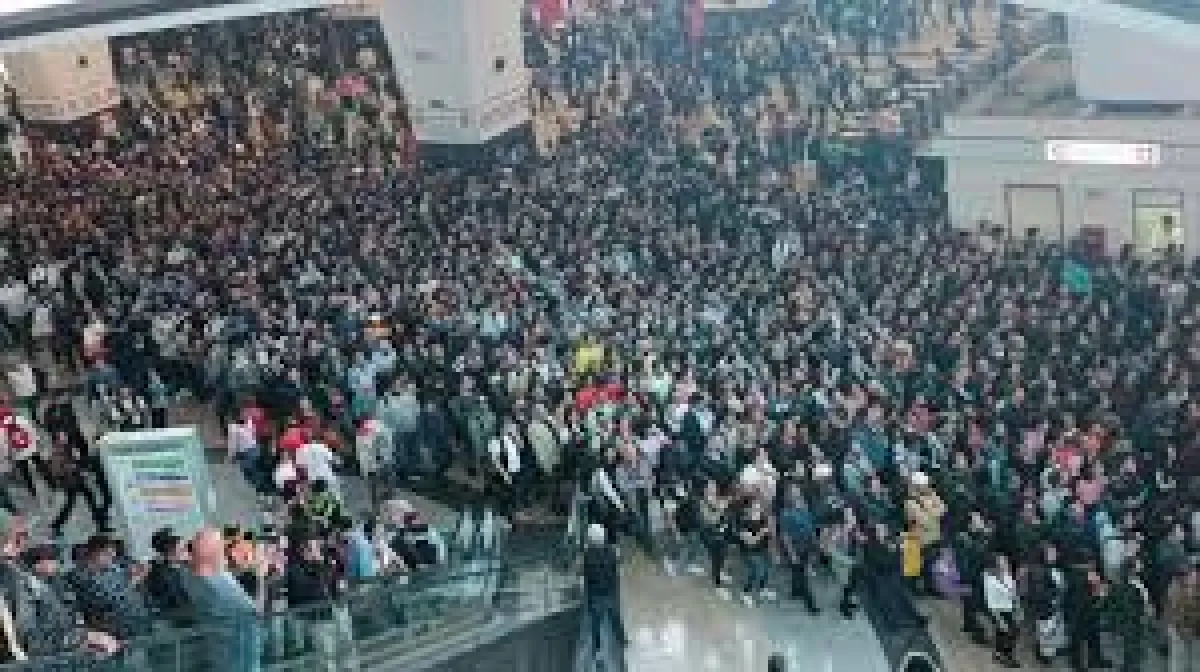 ¡Caos en el Tren Suburbano!