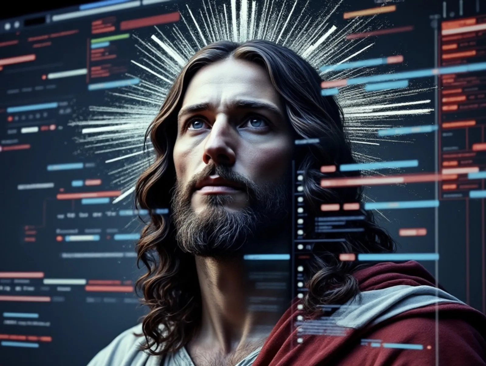 Así es el Jesús hecho por IA que escucha confesiones en una iglesia